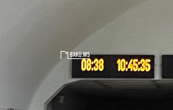 Bakı metrosunda yaranan problemin SƏBƏBİ AÇIQLANDI - FOTO