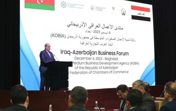 Birinci İraq-Azərbaycan biznes forumu keçirilib - FOTO