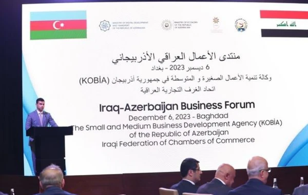 Birinci İraq-Azərbaycan biznes forumu keçirilib - FOTO