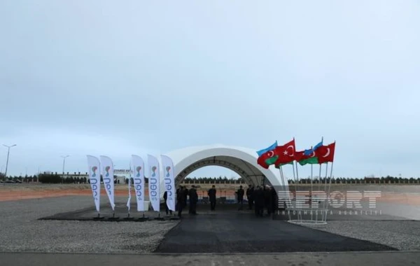 Pirallahı Sənaye Parkında dərman istehsalı zavodunun təməli qoyulub - FOTO/VİDEO