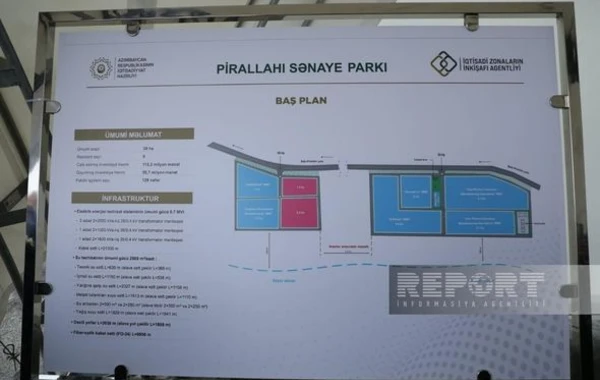 Pirallahı Sənaye Parkında dərman istehsalı zavodunun təməli qoyulub - FOTO/VİDEO