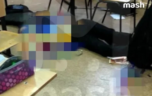Момент стрельбы в российской гимназии попал на ВИДЕО