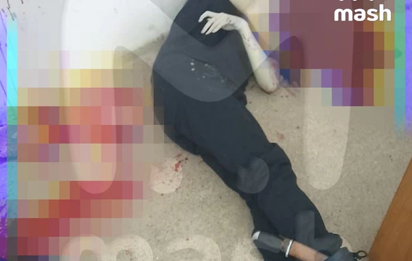 Rusiyada gimnaziyada atışma anı - FOTO/VİDEO