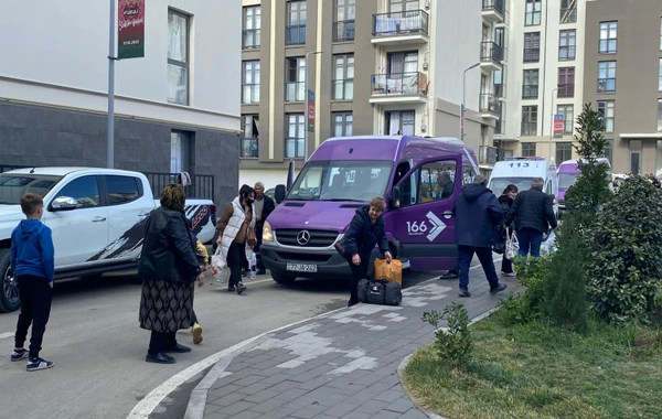 Семьям, переселившимся сегодня в Физули, вручены ключи от квартир - ОБНОВЛЕНО + ФОТО