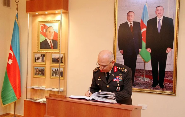 Azərbaycanla Türkiyə arasında hərbi təhsil sahəsində müzakirə aparılıb - FOTO