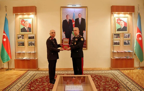 Azərbaycanla Türkiyə arasında hərbi təhsil sahəsində müzakirə aparılıb - FOTO