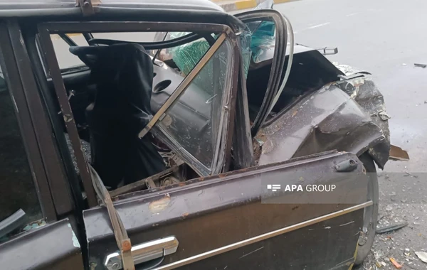 Tovuzda avtomobillər toqquşub, yaralılar var - FOTO