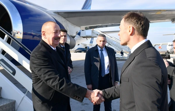 Azərbaycan Prezidenti İlham Əliyev Serbiyada işgüzar səfərdədir - FOTO