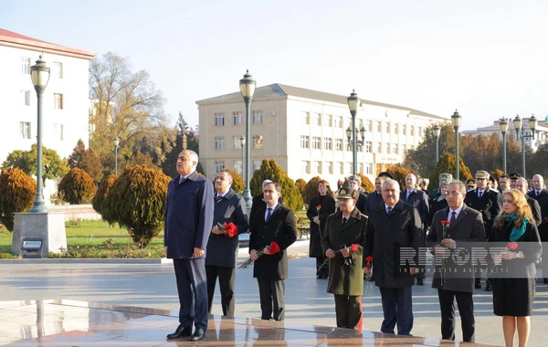 Naxçıvanda Ümummilli Lider Heydər Əliyevin xatirəsi yad olunub - FOTO