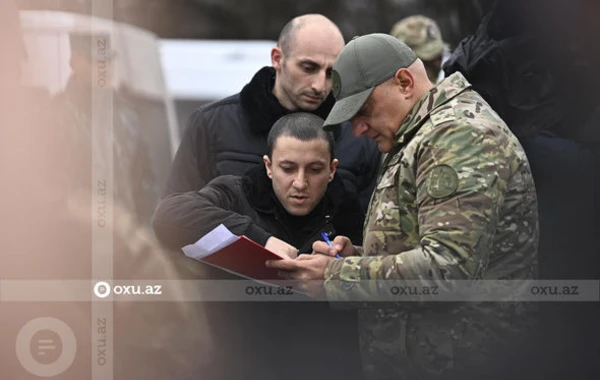 Ermənistanda girovluqda olan iki hərbçimiz azad olunub - FOTO/VİDEO