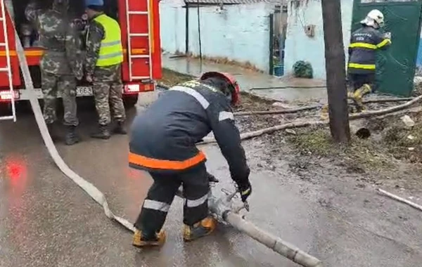 Bu rayonda evləri və obyektləri su basdı - FOTO/VİDEO