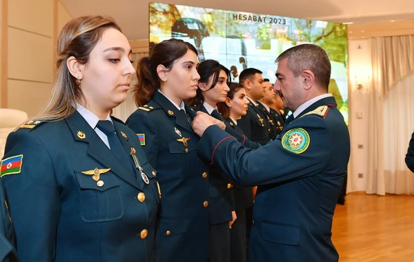 DSX-də xidməti-dö­yüş fəaliy­yətinin yekunlarına dair müşavirə keçirilib - FOTO