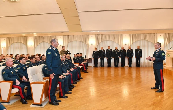DSX-də xidməti-dö­yüş fəaliy­yətinin yekunlarına dair müşavirə keçirilib - FOTO