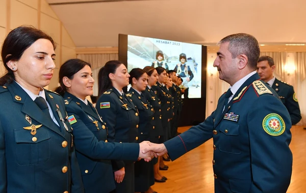 DSX-də xidməti-dö­yüş fəaliy­yətinin yekunlarına dair müşavirə keçirilib - FOTO
