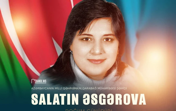 Azərbaycanın ilk şəhid qadın jurnalisti Salatın Əsgərovanın doğum günüdür