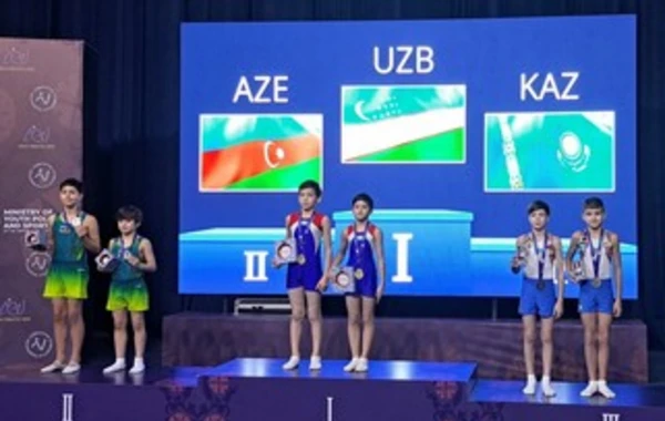 Azərbaycan gimnastları Özbəkistandakı turnirdə çempion olublar - FOTO