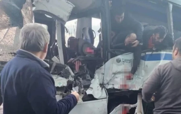 Türkiyədə ağır qəza: Çox sayda yaralı var - FOTO