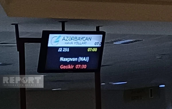 Bakı-Naxçıvan aviareysləri dumana görə gecikir - YENİLƏNİB - FOTO