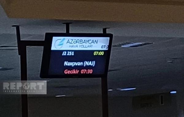 Авиарейсы Баку-Нахчыван задерживаются из-за тумана - ОБНОВЛЕНО + ФОТО