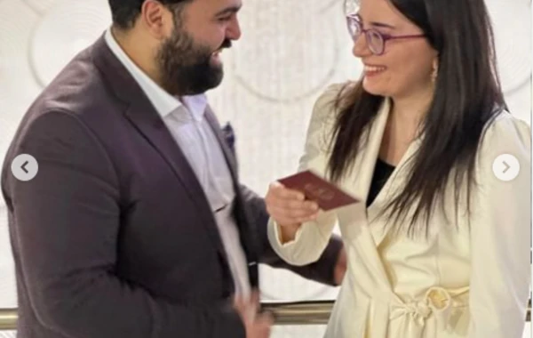 Xalq artistinin oğlunun nikahından GÖRÜNTÜLƏR - FOTO