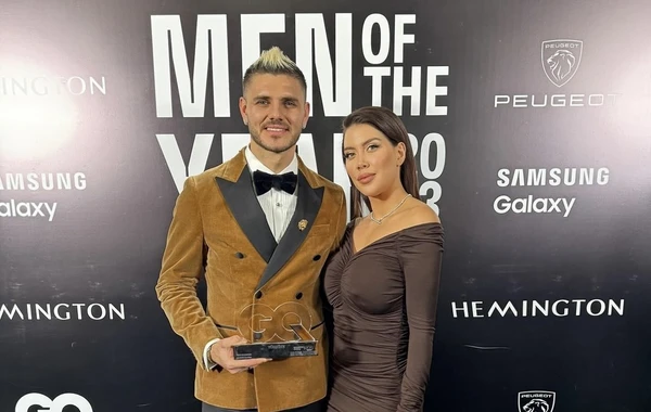Mauro İkardi Türkiyədə “ilin futbolçusu” seçildi - FOTO/VİDEO
