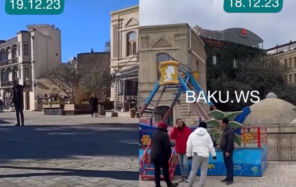 BAKU.WS işıqlandırdı, attraksionlar yığışdırıldı - VİDEO