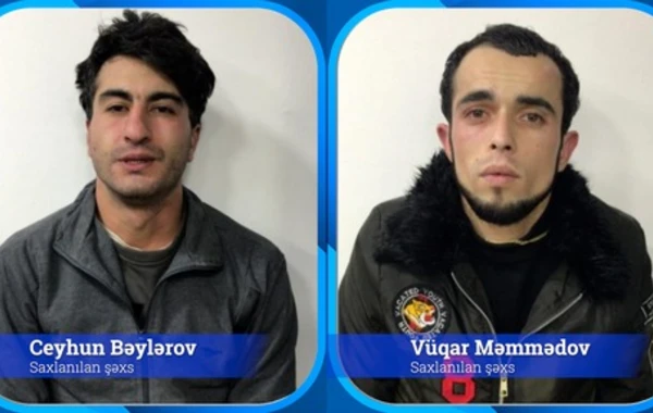İki nəfər Bakı sakinini təkləyib soyğunçuluq etdi - FOTO/VİDEO