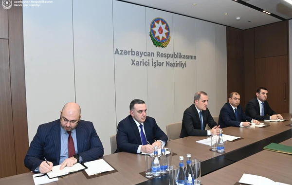 Ceyhun Bayramov İƏT Baş katibinin müavini ilə görüşüb - FOTO