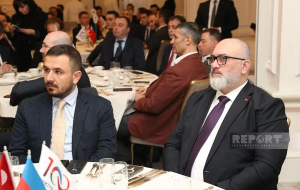 Bakıda Türkiyənin vitse-prezidentinin iştirakı ilə "İş Dünyasının Görüşü" adlı tədbir keçirilir - FOTO