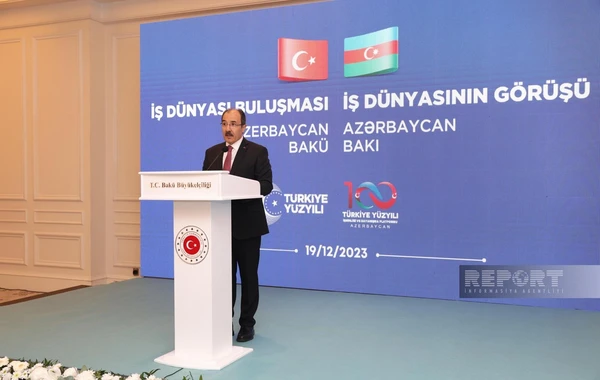 Bakıda Türkiyənin vitse-prezidentinin iştirakı ilə "İş Dünyasının Görüşü" adlı tədbir keçirilir - FOTO
