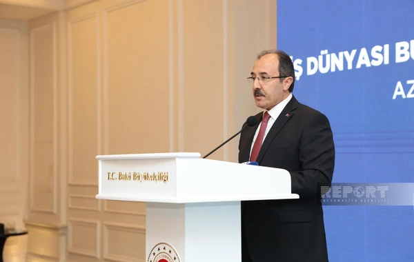 Bakıda Türkiyənin vitse-prezidentinin iştirakı ilə "İş Dünyasının Görüşü" adlı tədbir keçirilir - FOTO