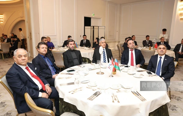 Bakıda Türkiyənin vitse-prezidentinin iştirakı ilə "İş Dünyasının Görüşü" adlı tədbir keçirilir - FOTO
