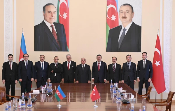 Əli Əsədov Türkiyənin vitse-prezidenti ilə görüşüb - FOTO