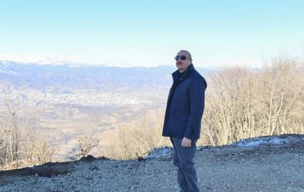 Президент Азербайджана посетил село Дагдаган Ходжалинского района - ФОТО