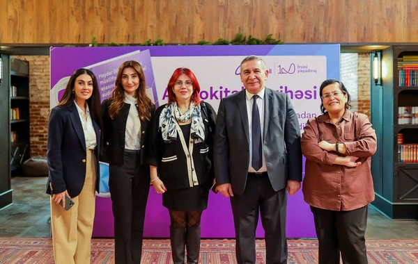 Azercell-in Heydər Əliyevin 100 illik yubileyinə həsr olunmuş “Audiokitab” layihəsi təqdim olundu - FOTO/VİDEO