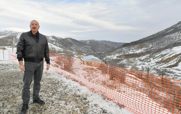 Prezident İlham Əliyev Şuşa rayonunun Turşsu qəsəbəsində olub - FOTO - YENİLƏNİB