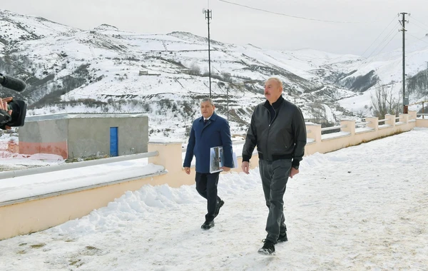 Prezident İlham Əliyev Şuşa rayonunun Turşsu qəsəbəsində olub - FOTO - YENİLƏNİB