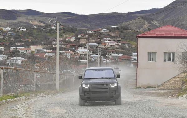 İlham Əliyev Xocalı rayonunun Xanabad kəndində olub - FOTO