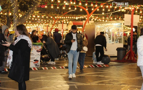 Paytaxt Yeni il üçün necə bəzədilib? - FOTOREPORTAJ
