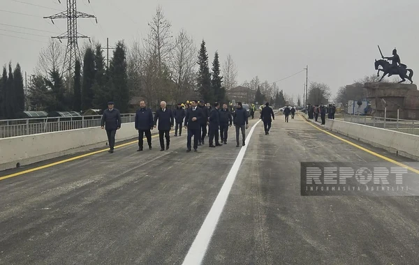 Xaçmazda uçmuş körpünün yerinə üç aya yenisi tikildi - FOTO