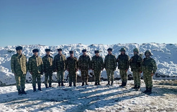 Hərbi qulluqçuların mənəvi-psixoloji hazırlığı yüksək səviyyədədir - FOTO