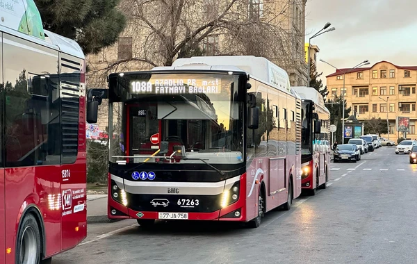 Müasir və komfortlu avtobuslar sərnişinlərin xidmətinə verildi - FOTO