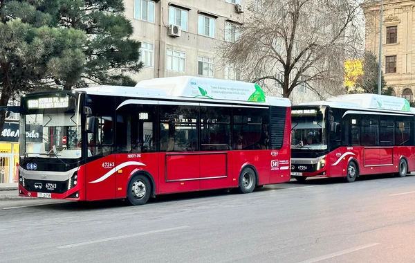 Müasir və komfortlu avtobuslar sərnişinlərin xidmətinə verildi - FOTO