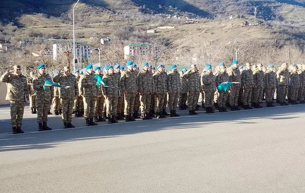 “N” saylı hərbi hissənin yaranması günü qeyd olunub - FOTO