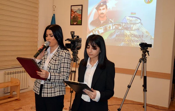 Şəhid Teymur İbrahimovun xatirəsinə həsr olunan anım mərasimi keçirilib - FOTO/VİDEO