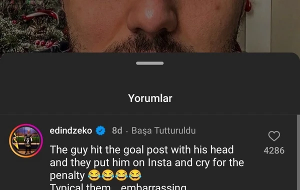 Edin Dzekodan italiyalı jurnalistə "Qalatasaray"lıları qəzəbləndirən İkardi açıqlaması - FOTO\VİDEO