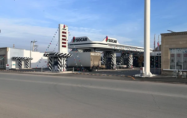 Kürdəmirdə SOCAR brendli yeni yanacaqdoldurma stansiyası istifadəyə verilib - FOTO