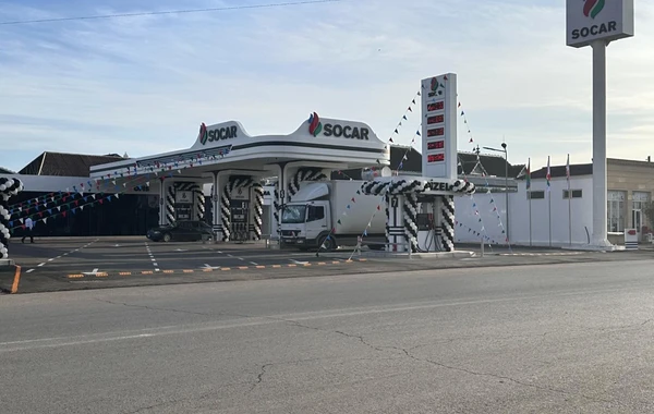 Kürdəmirdə SOCAR brendli yeni yanacaqdoldurma stansiyası istifadəyə verilib - FOTO