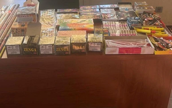 Bakıda pirotexniki vasitələr satan şəxslər məsuliyyətə cəlb edildi - FOTO