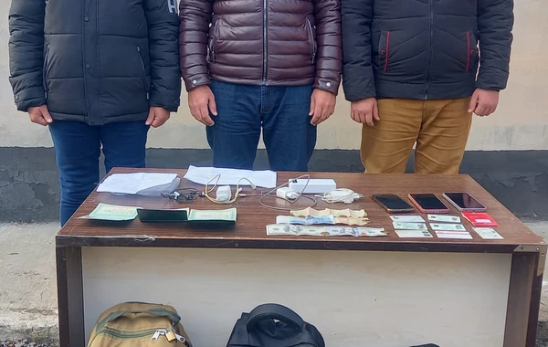 Azərbaycan sərhədini pozmağa cəhd edən şəxslər saxlanılıb - FOTO